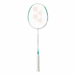 YONEX Nanoflare 001 Feel Badminton Racquet (Strung, White/Mint)