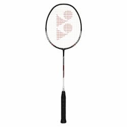 YONEX Nanoflare Speed 7 Badminton Racquet (Strung, Black/White)