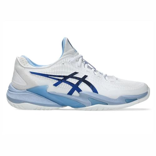 ASICS Court FF 3 Novak Tennis Shoes (White/Tuna Blue)