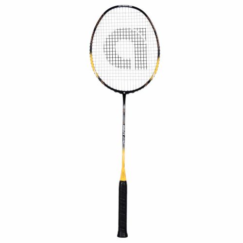 APACS Finapi 232 Badminton Racquet (Unstrung, Black/Yellow)