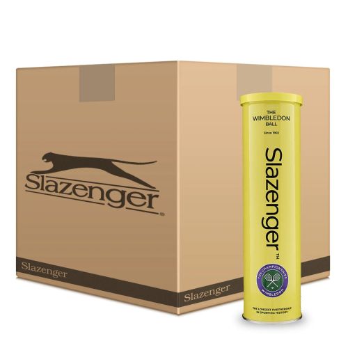 SLAZENGER Wimbledon Tennis Ball Carton (72 Balls)