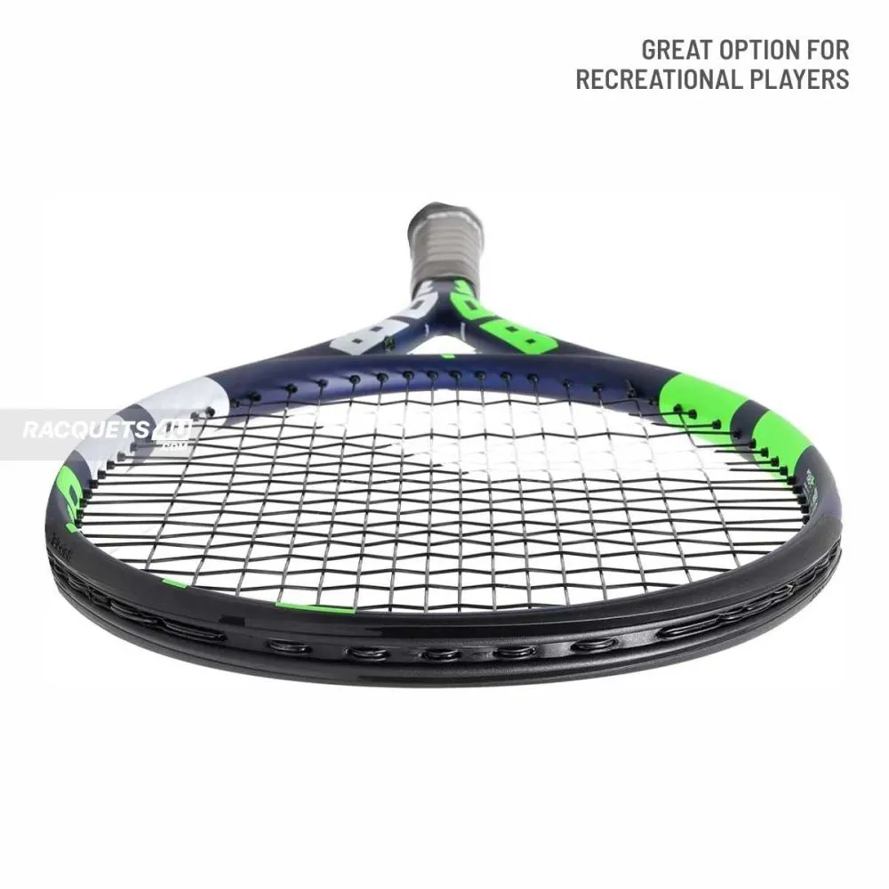 BABOLAT Boost Drive Tennis Racquet Blue Green White Strung