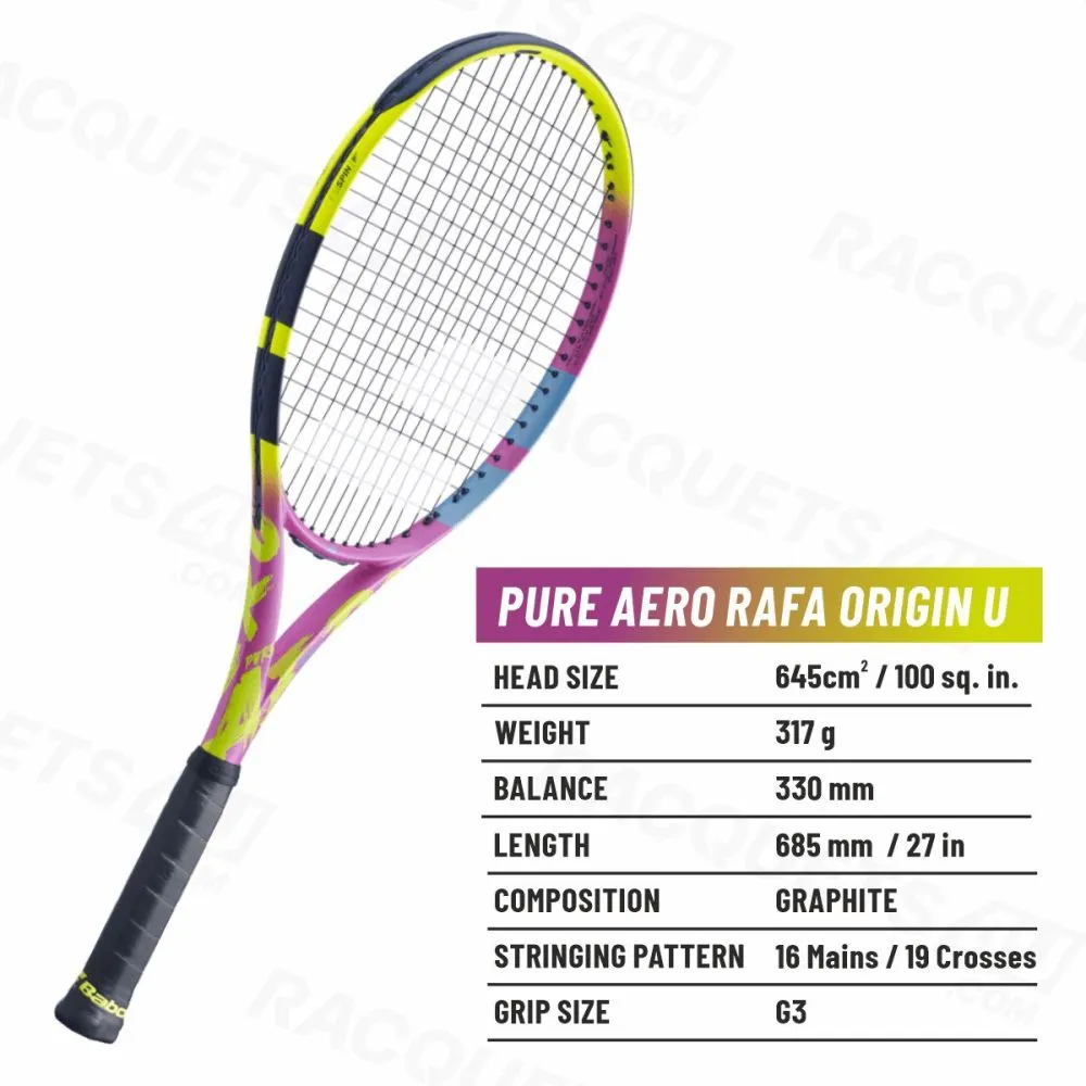 BABOLAT Pure Aero Rafa Origin Tennis Racquet (Unstrung)