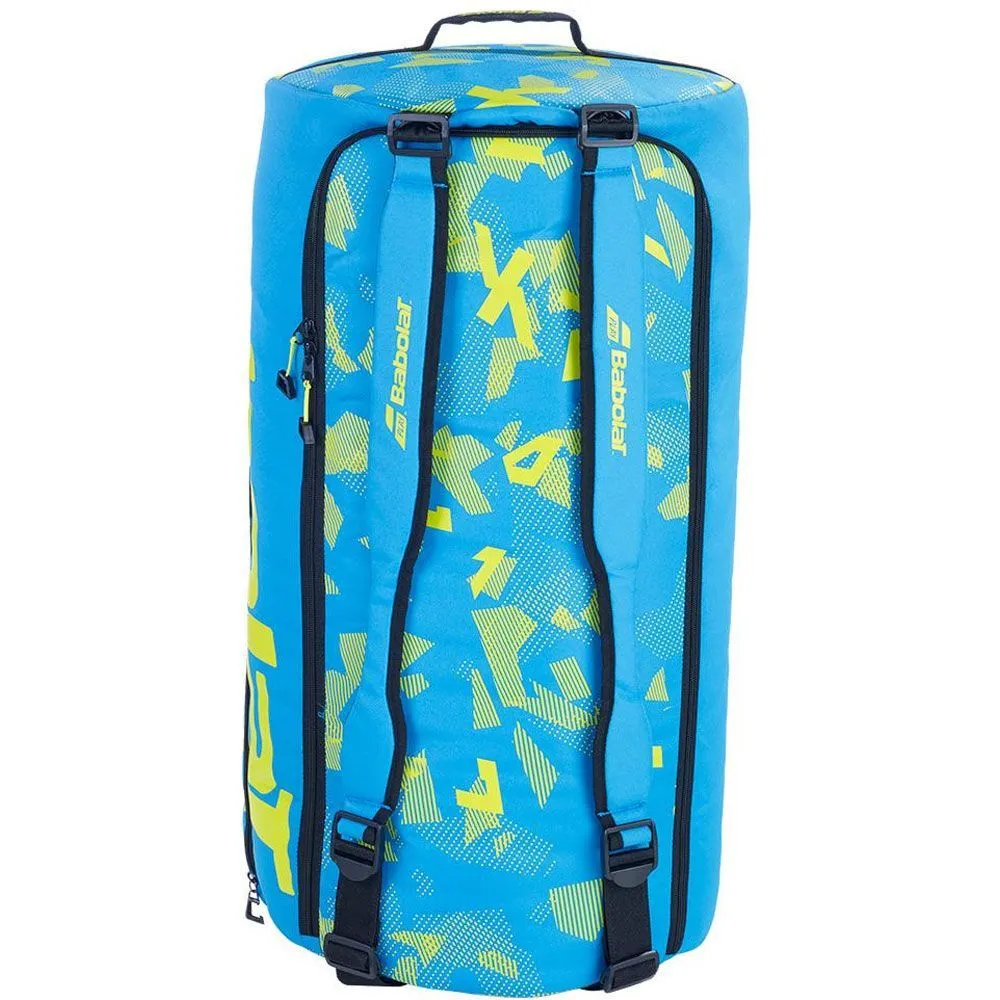 BABOLAT XL Duffle Tennis kit Bag Blue Yellow