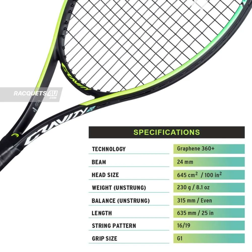 HEAD Gravity Jr. 25 Tennis Racquet