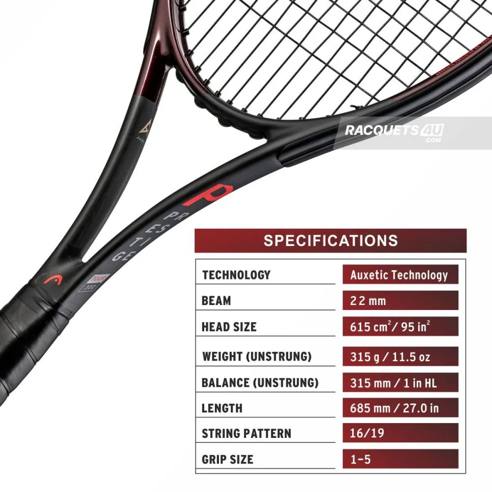 HEAD Prestige Tour 2021 Tennis Racquet (Unstrung)