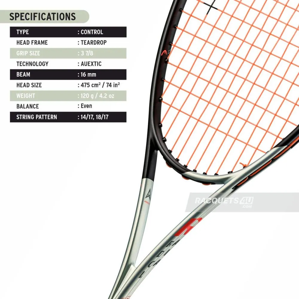 HEAD Radical 120 SB 2022 Squash Racquet