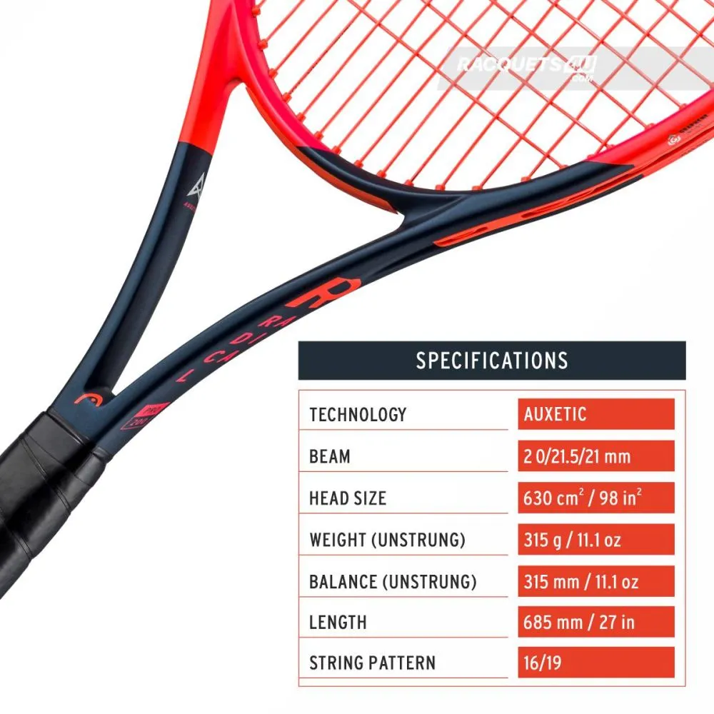 HEAD Radical Pro 2023 Tennis Racquet (Unstrung)