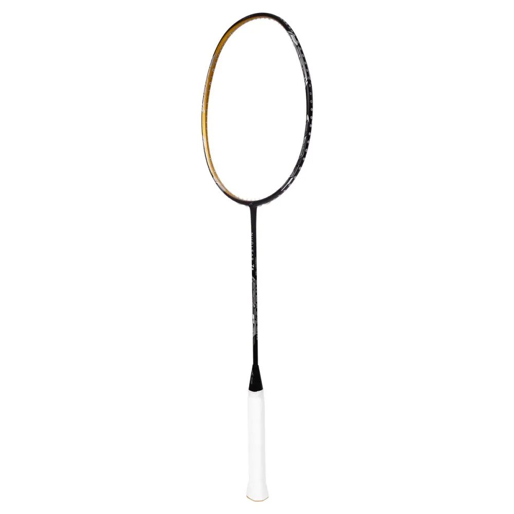 HUNDRED Nuclear 78 Badminton Racquet (Unstrung, Black/Silver)