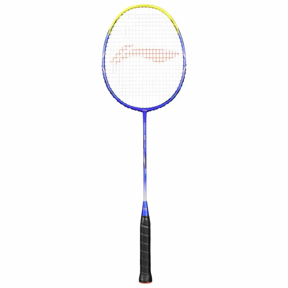 LI-NING G-Force 3600 Superlite Badminton Racquet (Strung, Blue/Yellow)
