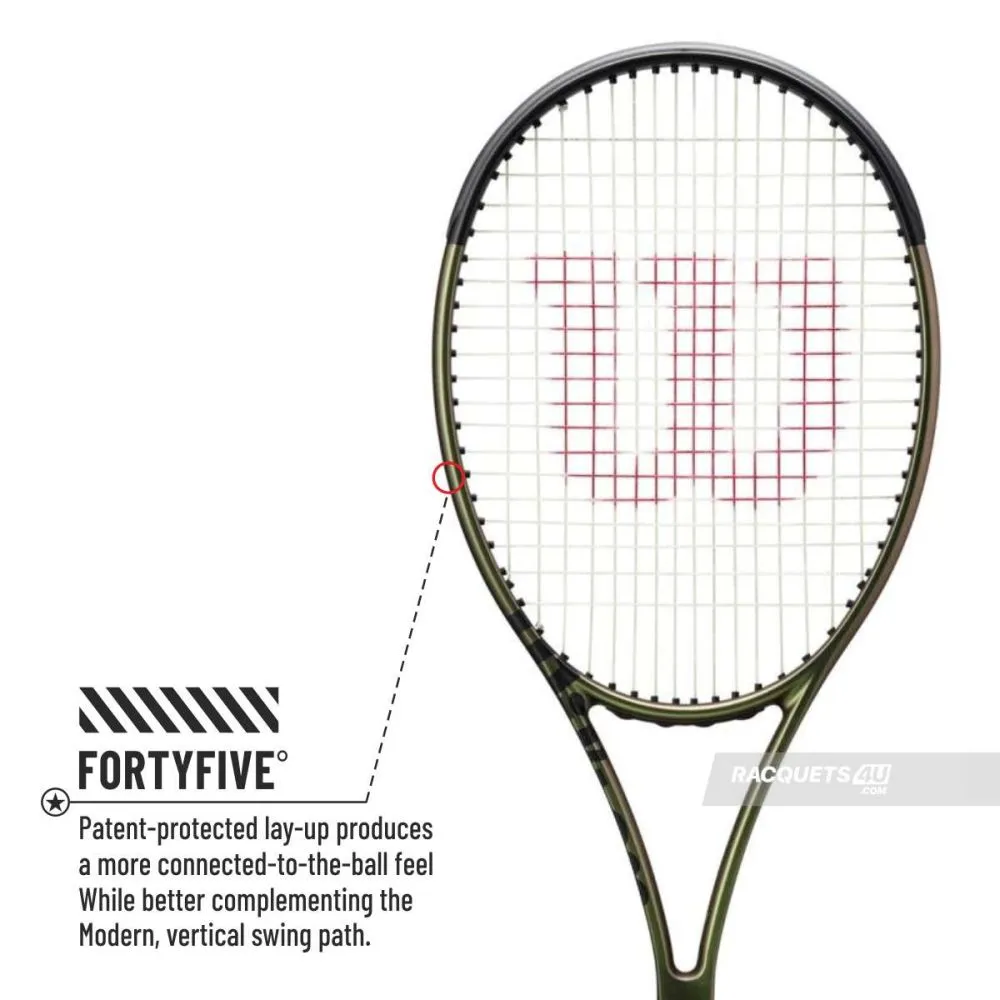 Wilson Blade 98 16x19 v8 Tennis Racquet (305g Unstrung)