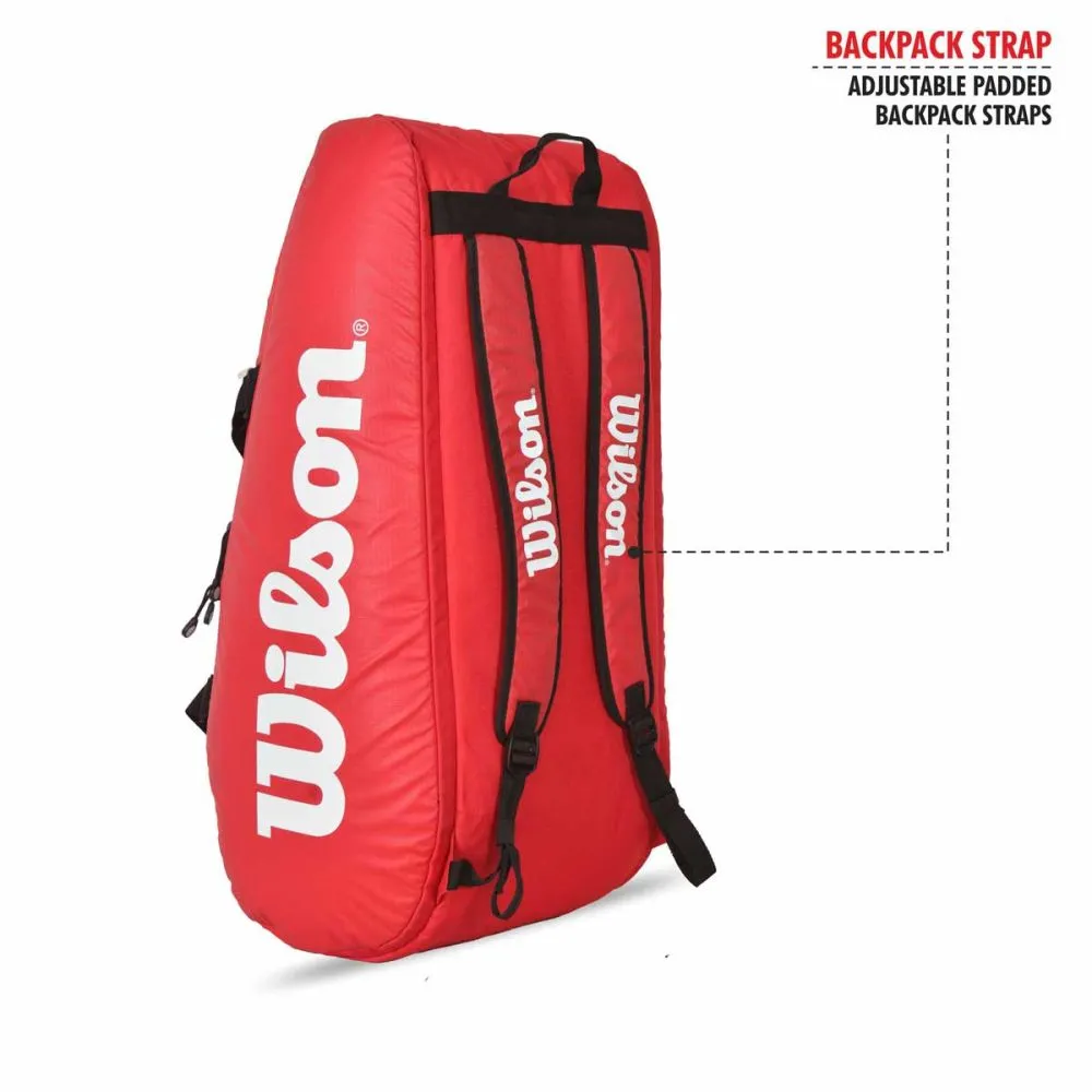 WILSON SUPER TOUR 9 RACQUETS BAG - WILSON - Bags | Tennispro