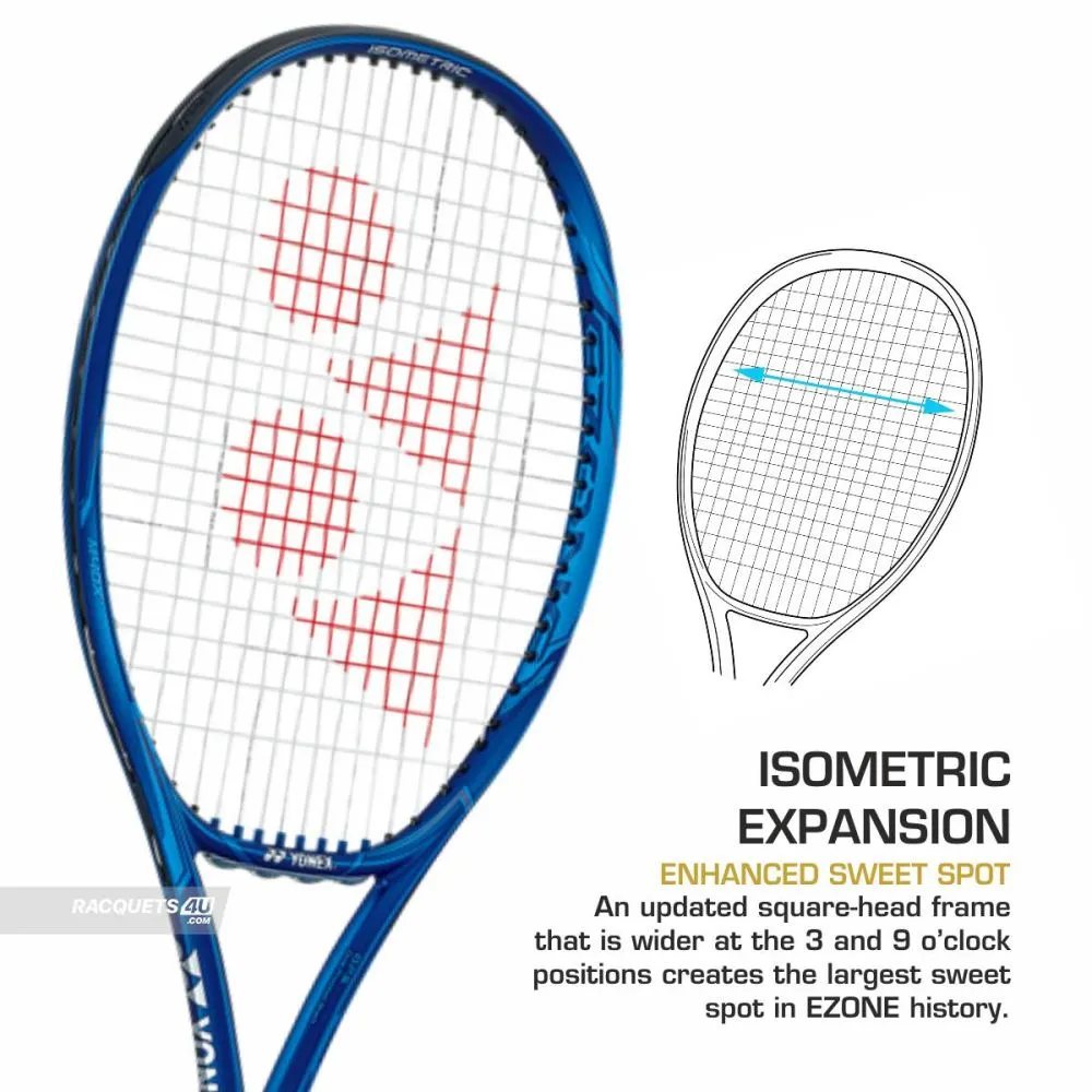 YONEX Ezone 98L Tennis Racquet (Deep Blue, 285g Unstrung)