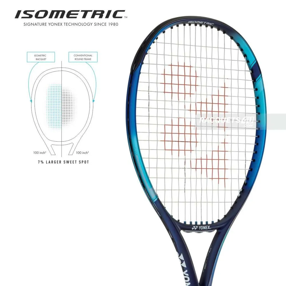 YONEX Ezone Junior 25 Tennis Racquet (Sky Blue, 240 g)