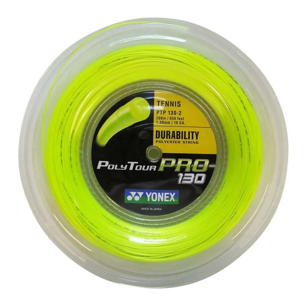 Купить yonex poly tour pro 16130 tennis string yellow (385241256152), США