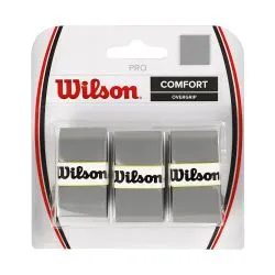 WILSON Pro Comfort Overgrip (3 Pcs) Silver
