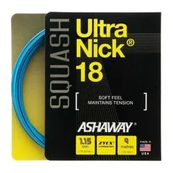 ASHAWAY UltraNick 18 Squash String (Cut from Reel)