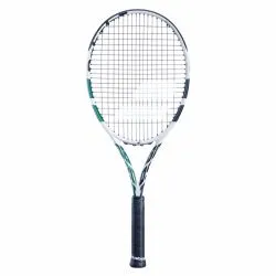 BABOLAT Boost Wimbledon Tennis Racquet (White/Green, Strung) 