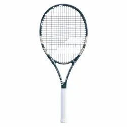 BABOLAT Evoke 102 Wimbledon Tennis Racquet (Green/Gold, Strung)