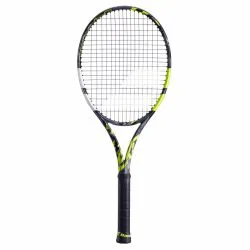BABOLAT Pure Aero 98 Tennis Racquet (Grey/Yellow/White, Unstrung)