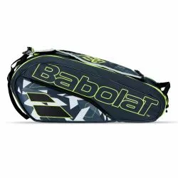 BABOLAT Pure Aero RH X6 Kit Bag (Grey/Yellow/White)