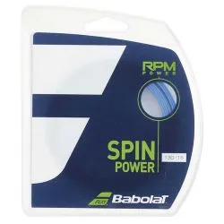 BABOLAT RPM Power Tennis String (Cut From Reel, 16 / 1.30mm)