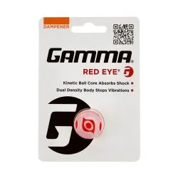 GAMMA Redeye String Dampener (1 Pcs, Clear Red)