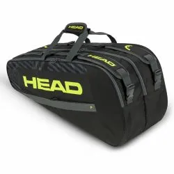 HEAD Base 2023 M Kit Bag (Black/Neon Yellow)