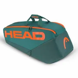 HEAD Pro 2023 M Kit Bag (Dark Cyan/Fluo Orange)