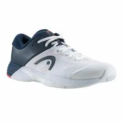 HEAD Revolt Evo 2.0 Tennis Shoes (White/Dark Blue)