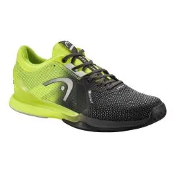 HEAD Sprint Pro 3.0 SF Tennis Shoes (Black-Lime)