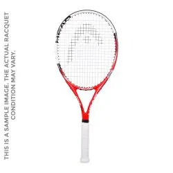 HEAD Nano Ti 3100 Tennis Racquet (Red/White, Grade D)
