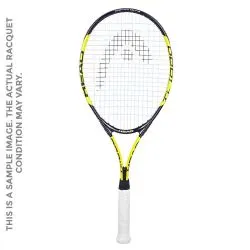 HEAD Ti 1000 Tennis Racquet (Yellow/Black, Grade D)