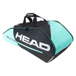 HEAD Tour Team 6R Combi 2022 Kit Bag (Black/Mint)