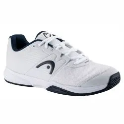 HEAD Revolt Court Tennis Shoes (White/Blueberry)