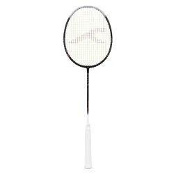 HUNDRED Cult 77 Badminton Racquet (Unstrung, White/Black)