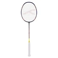 HUNDRED Flutter S Control Badminton Racquet (Unstrung, Navy/Lime)