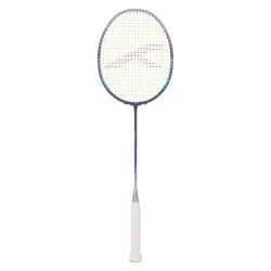 HUNDRED N Ergy 80 Badminton Racquet (Unstrung, Navy/Silver)