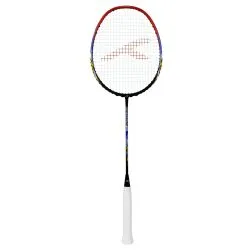 HUNDRED Primearmour 800 Badminton Racquet (Strung, Black/Red)