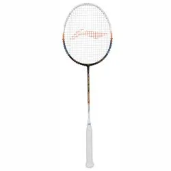 LI-NING Air-Force 80 Lite Badminton Racquet (Black/White, Unstrung)