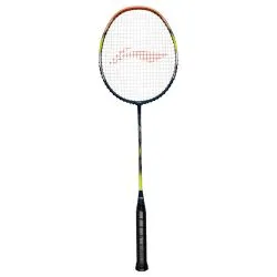 LI-NING G force 3800 Superlite Badminton Racquet (Strung, Navy/Copper)