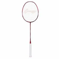 LI-NING Turbo Charging Z Combat Badminton Racquet (Unstrung, Red/Black)