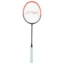 LI-NING Wind Lite 800 Badminton Racquet (Black/Orange, Unstrung)