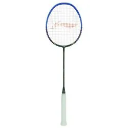 LI-NING Wind Lite 800 Badminton Racquet (Grey/Blue, Unstrung)