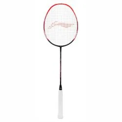 LI-NING Windstorm 700 SPL Badminton Racquet (Black/Red, Unstrung)