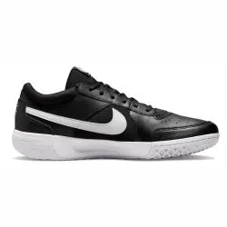 NIKE Court Zoom Lite 3 Tennis Shoes (Black/White Noir/Blanc)