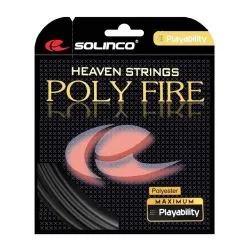 SOLINCO Heaven Polyfire Tennis String (Cut From Reel, 16 / 1.30mm) 