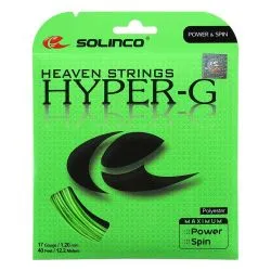 SOLINCO Hyper G Tennis String (Cut From Reel, 17 / 1.20mm)