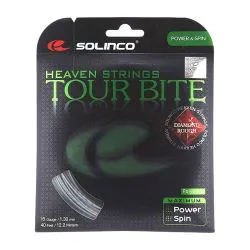 SOLINCO Tour Bite Diamond Rough Tennis String  (Cut From Reel, 16 / 1.30mm)