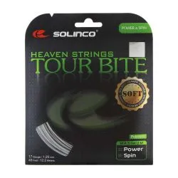 SOLINCO Tour Bite Soft Tennis String (Cut From Reel, 16 / 1.30mm)